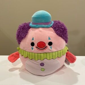 NWT 8” Noy the Blobfish Clown Squishmallow -Crossover Squad Series 2